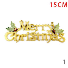 Load image into Gallery viewer, Wall Door Hanging Ornament ''Marry Christmas'' Letter Xmas Decor Party