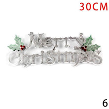 Load image into Gallery viewer, Wall Door Hanging Ornament ''Marry Christmas'' Letter Xmas Decor Party