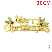 Load image into Gallery viewer, Wall Door Hanging Ornament ''Marry Christmas'' Letter Xmas Decor Party