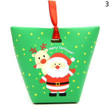 Load image into Gallery viewer, DIY Candy Box Paper Box Christmas Candy Box Party Favors CookieCandy Bag or Biscuits Snack Baking Package