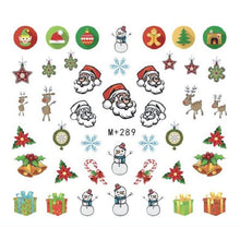Load image into Gallery viewer, Christmas Nail Sticker Nail Sticker Santa