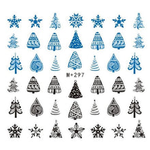 Load image into Gallery viewer, Christmas Nail Sticker Nail Sticker Santa