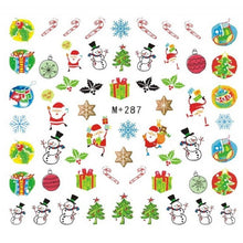 Load image into Gallery viewer, Christmas Nail Sticker Nail Sticker Santa