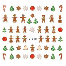 Load image into Gallery viewer, Christmas Nail Sticker Nail Sticker Santa