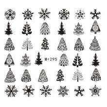 Load image into Gallery viewer, Christmas Nail Sticker Nail Sticker Santa