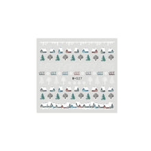 Load image into Gallery viewer, 1 Sheet Christmas Halloween Nail Art Manicure Tools