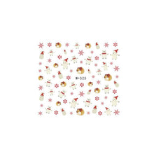 Load image into Gallery viewer, 1 Sheet Christmas Halloween Nail Art Manicure Tools